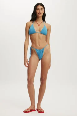 String Triangle Bikini Top