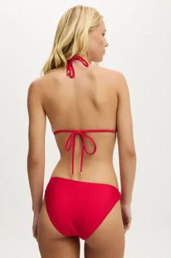 String Triangle Bikini Top