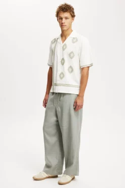 Super Baggy Linen Pant