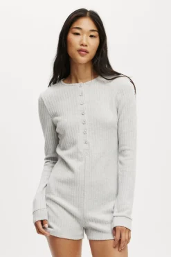 Super Soft Ribbed Romper