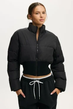 The Mother Puffer Contour Jacket