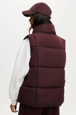 The Mother Puffer Quilted Vest
