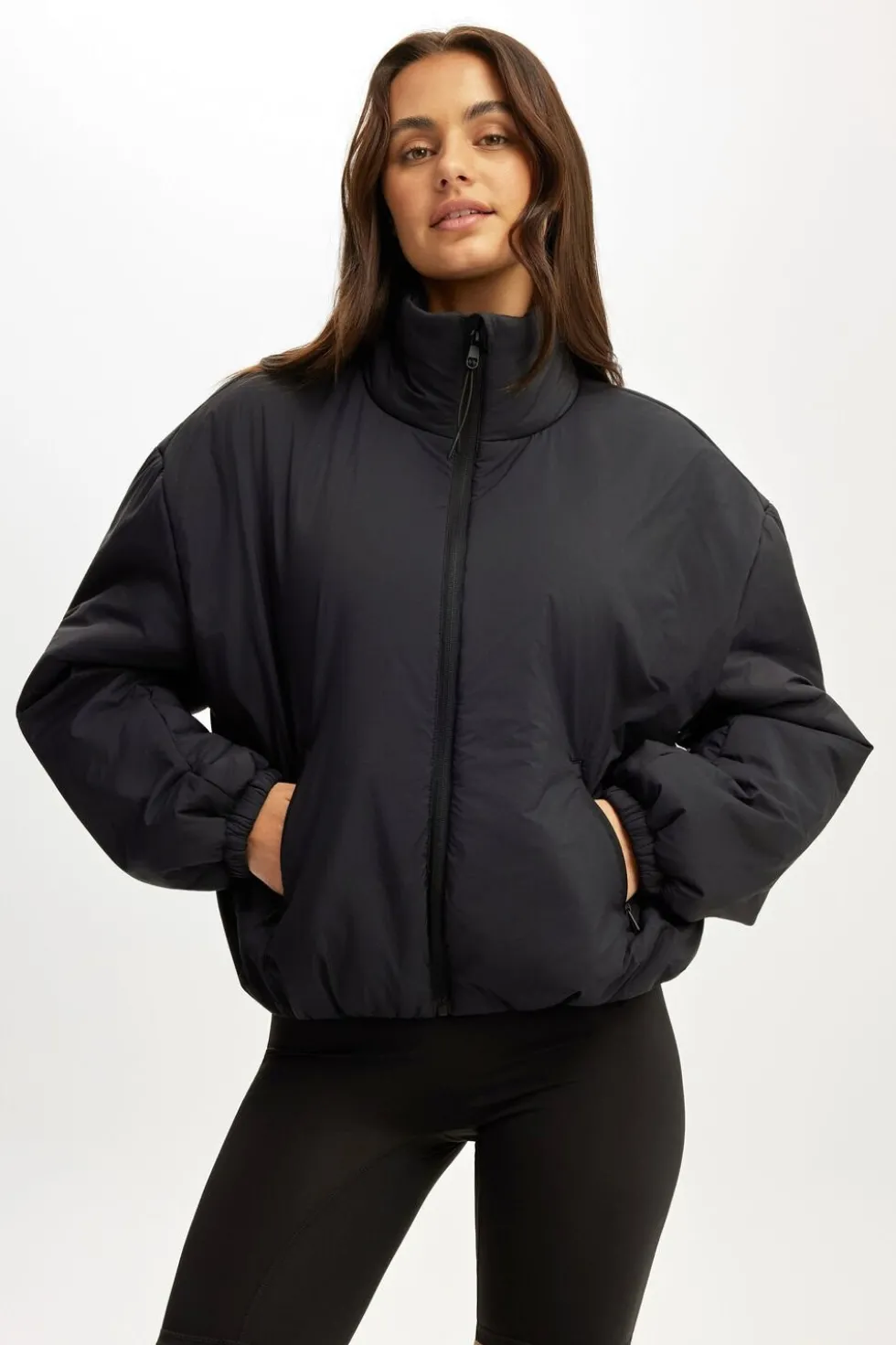 Ultra Light Padded Bomber Jacket