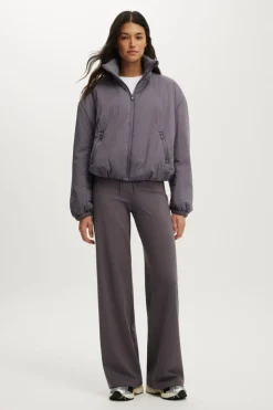 Ultra Light Padded Bomber Jacket