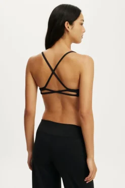 Ultra Luxe Strappy Cross Back Crop