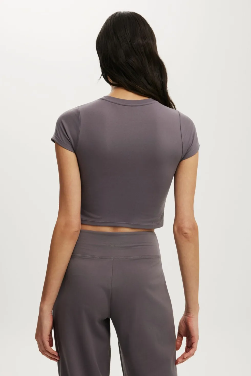 Ultra Soft Cropped Fitted Tshirt