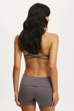 Ultra Soft Roll Over Shortie Short