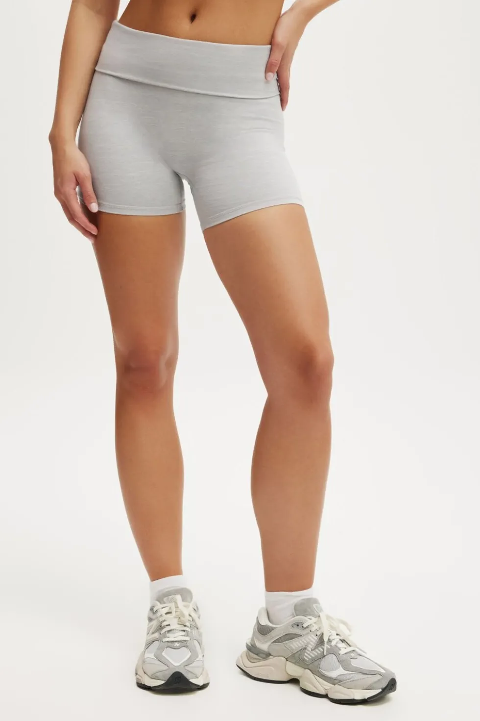 Ultra Soft Roll Over Shortie Short