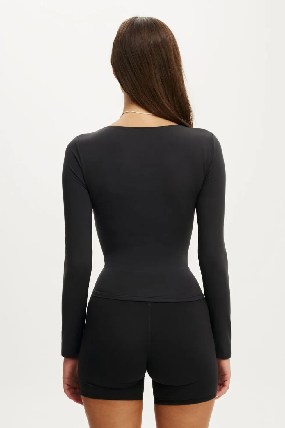 Ultra Soft Scoop Neck Long Sleeve