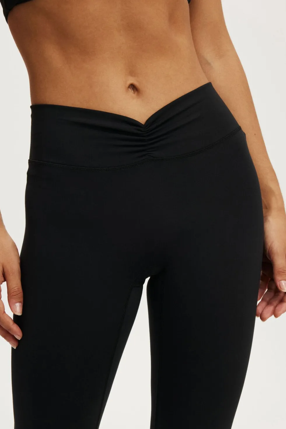 Ultra Soft Scrunch Front Flare