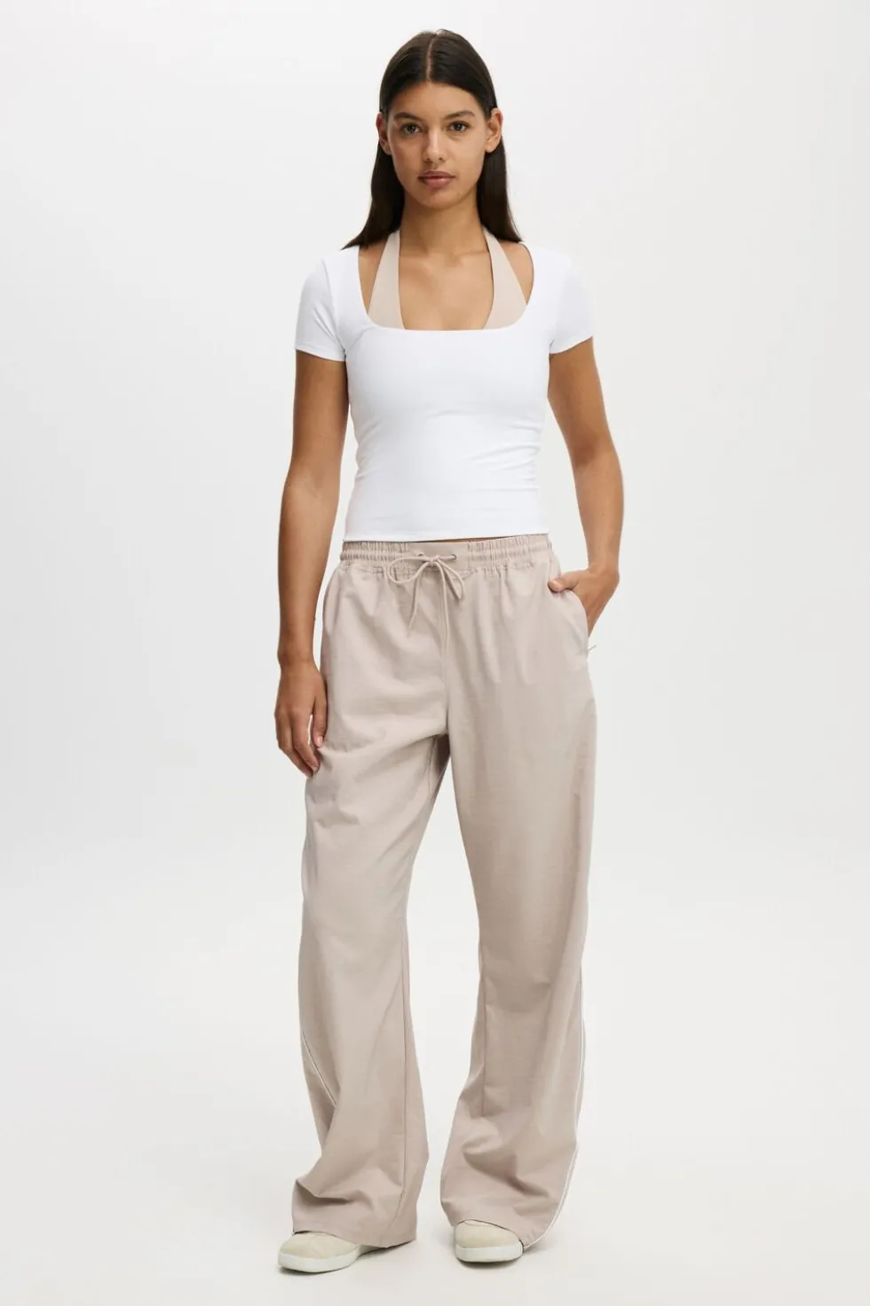 Ultra Soft Square Neck Fitted Tshirt