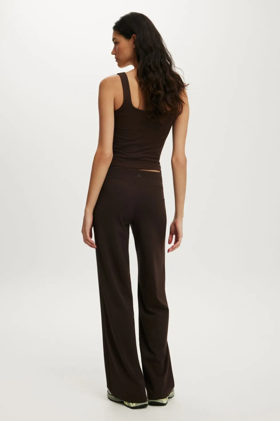 Ultra Soft Tie Front Wide Leg Pant
