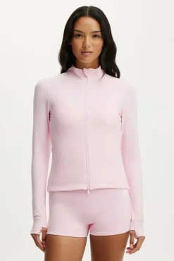 Ultra Soft Zip Through Jacket