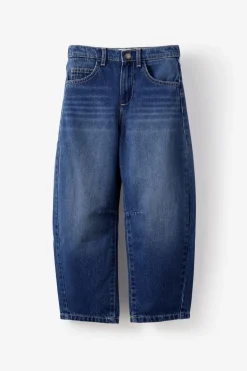 Unisex Barrel Leg Denim Jean