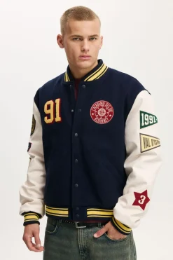 Varsity Bomber Jacket