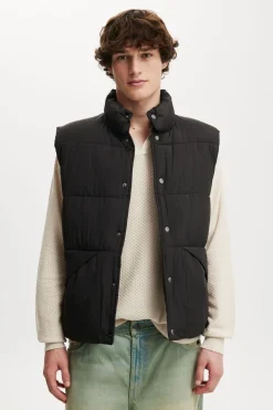 Vermont Puffer Vest for Men - An Eco-Friendly Choice | Cotton On