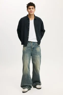 Washed Long Sleeve Shirt