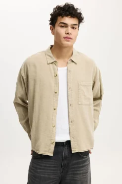Washed Long Sleeve Shirt
