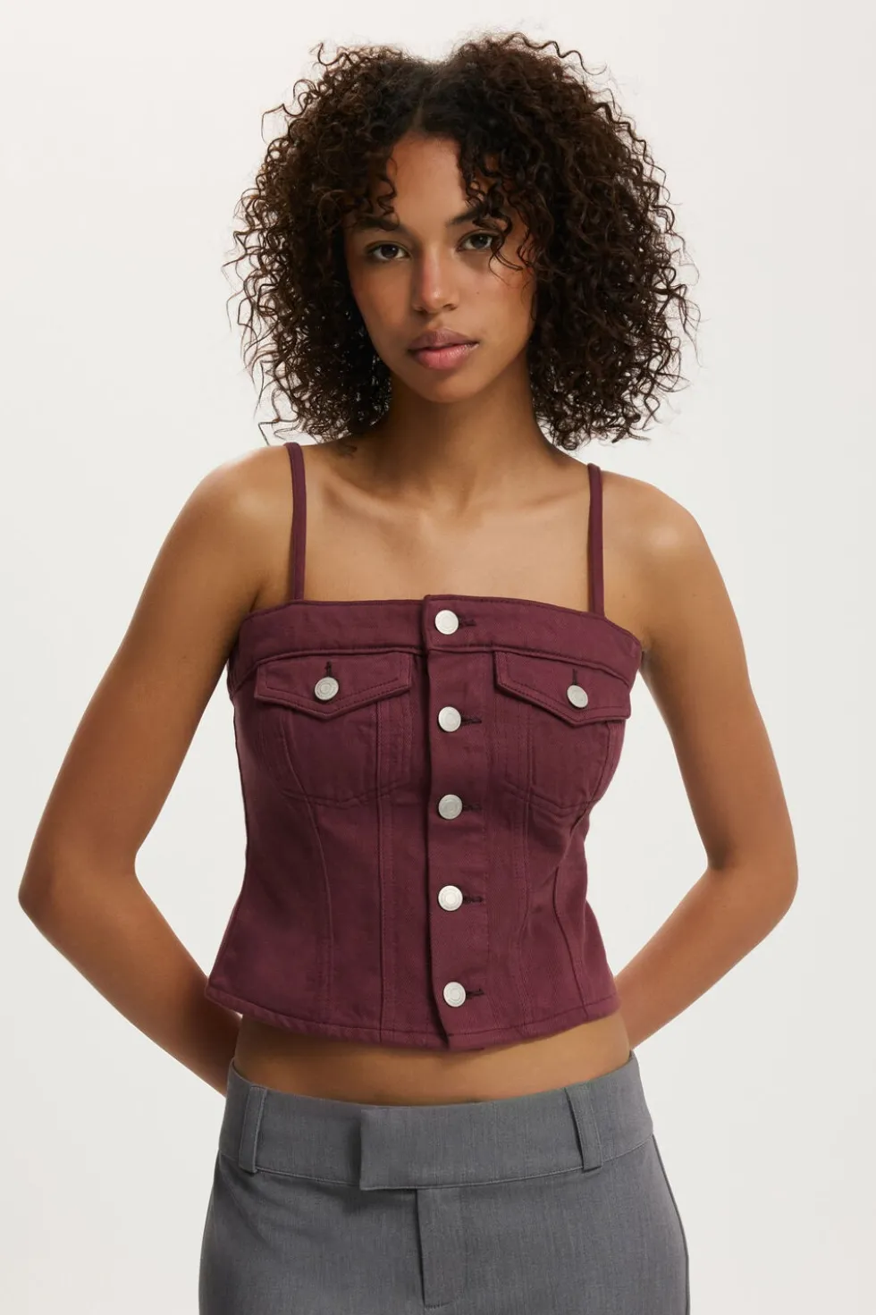 Willow Denim Corset