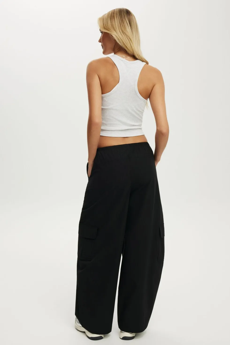 Woven Balloon Pant