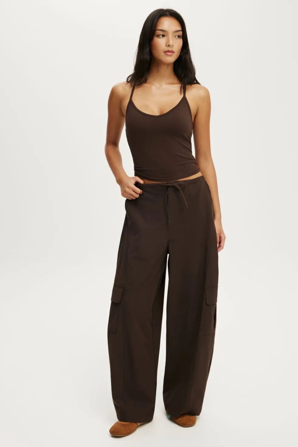 Woven Balloon Pant