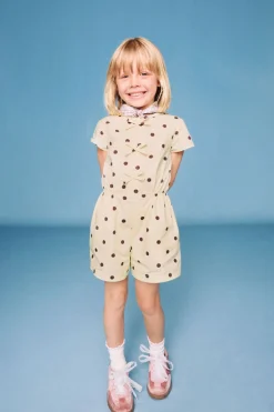 Woven Bow Playsuit